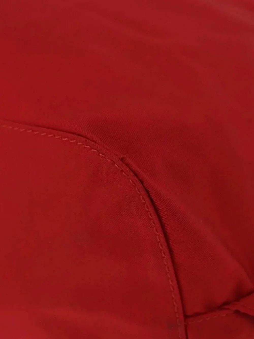 Prada brand	prada color	red